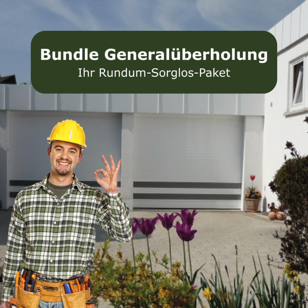 Bundle Generalüberholung bis 3,2 m Breite Feldmann Garagentore