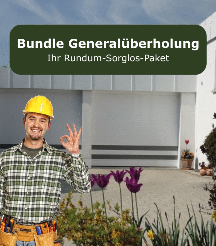 Bundle Generalüberholung bis 3,2 m Breite Feldmann Garagentore